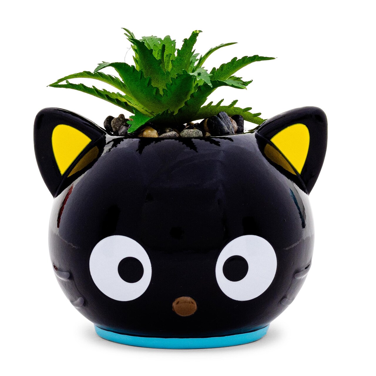Sanrio Chococat 3-Inch Ceramic Mini Planter With Artificial Succulent